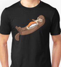 Loutre sushi Unisex T-Shirt