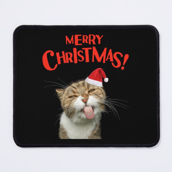 Item preview, Merry Christmas, Funny Cat V1 designed and sold by The Love Quill.