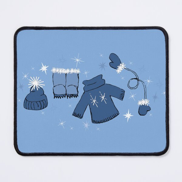 Item preview, Winter weather snow lover gear cartoon illustration designed and sold by AngelDawnDesign.