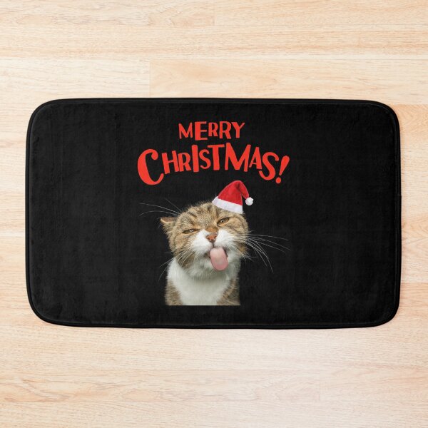 Item preview, Merry Christmas, Funny Cat V1 designed and sold by The Love Quill.