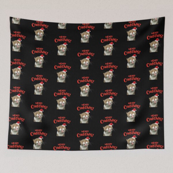 Item preview, Merry Christmas, Funny Cat V1 designed and sold by The Love Quill.