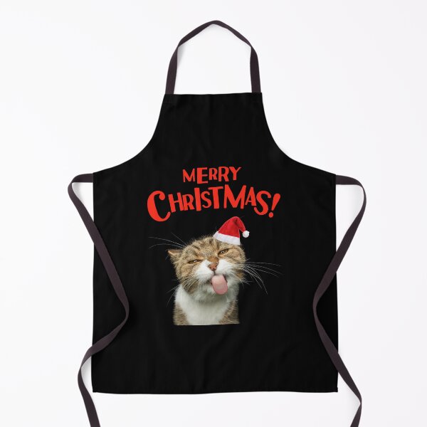 Item preview, Merry Christmas, Funny Cat V1 designed and sold by The Love Quill.