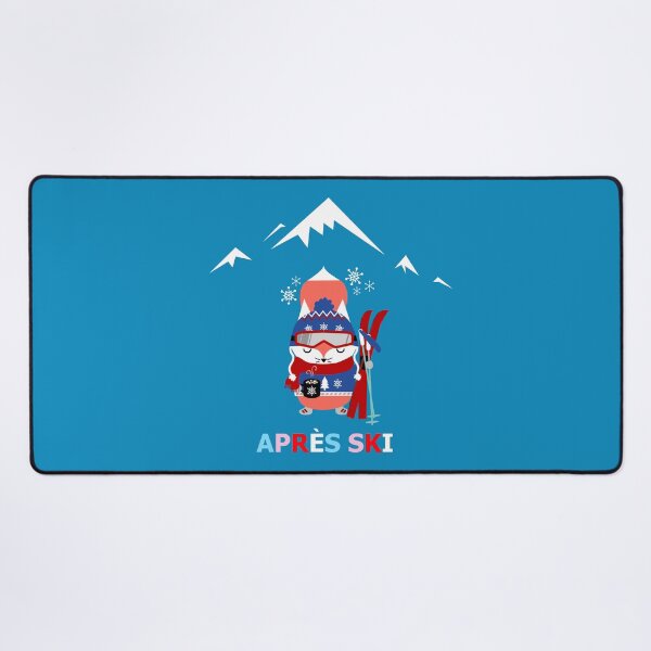 Item preview, Apres Ski with a Mug of Hot Chocolate designed and sold by CoralFoxDesigns.