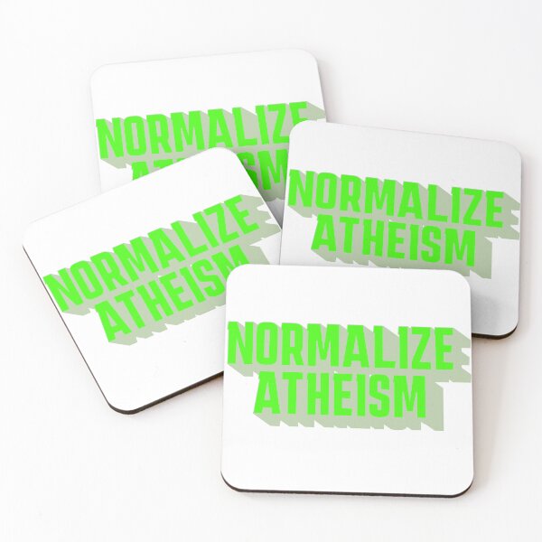 Item preview, Normalize Atheism - affirmation designed and sold by AEFresia.