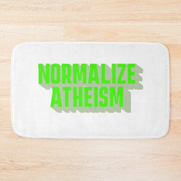 Item preview, Normalize Atheism - affirmation designed and sold by AEFresia.