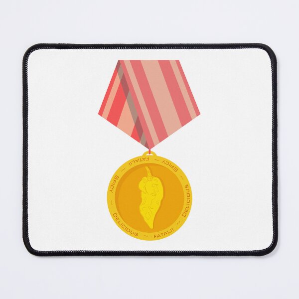 Item preview, Fatalii Medal Chili Pepper designed and sold by mojocoffeetime.