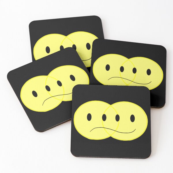 Item preview, Happy Face and Sad Face designed and sold by KalipsoArt.