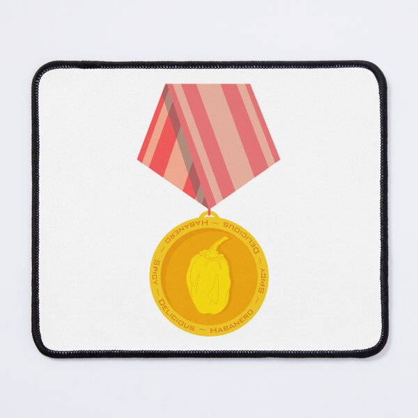 Item preview, Habanero Medal Chili Pepper designed and sold by mojocoffeetime.
