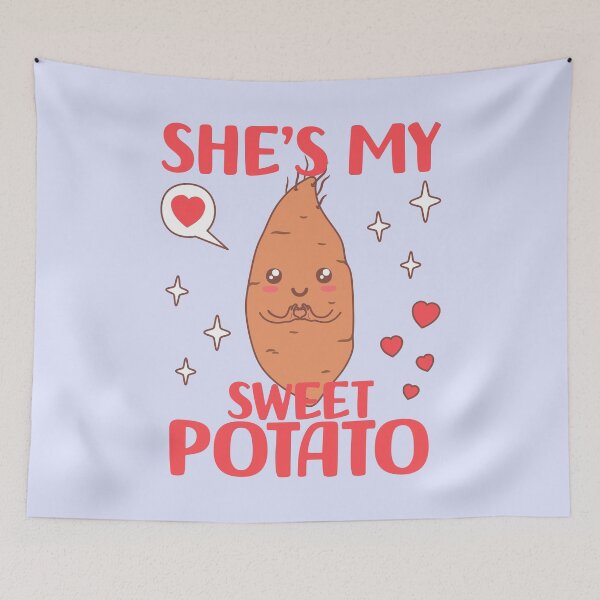 Item preview, She's My Sweet Potato - Yes I Yam - Cute Thanksgiving Couples Matching designed and sold by ttttee.