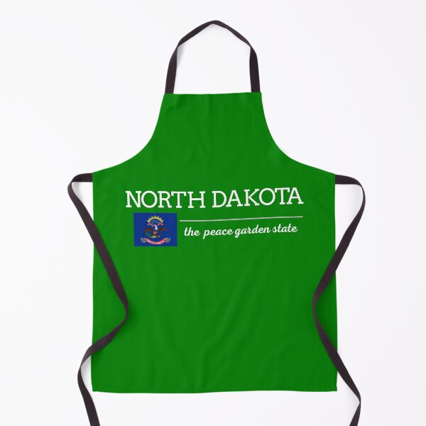 Item preview, NORTH DAKOTA State with Flag designed and sold by philevera.