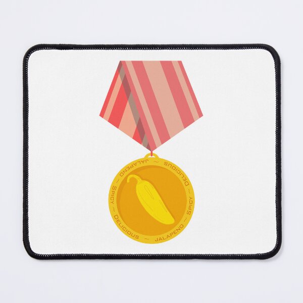 Item preview, Jalapeno Medal Chili Pepper designed and sold by mojocoffeetime.