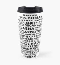 throne of glass Travel Mug