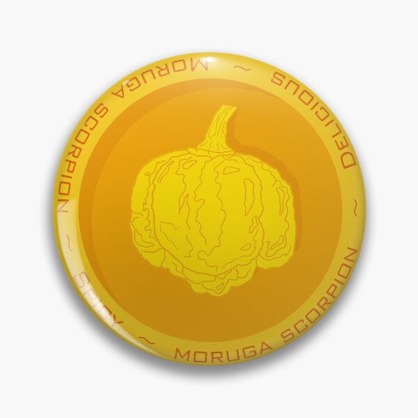Item preview, Moruga Scorpion Medal Chili Pod designed and sold by mojocoffeetime.