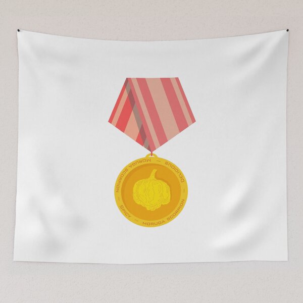 Item preview, Moruga Scorpion Medal Chili Pod designed and sold by mojocoffeetime.