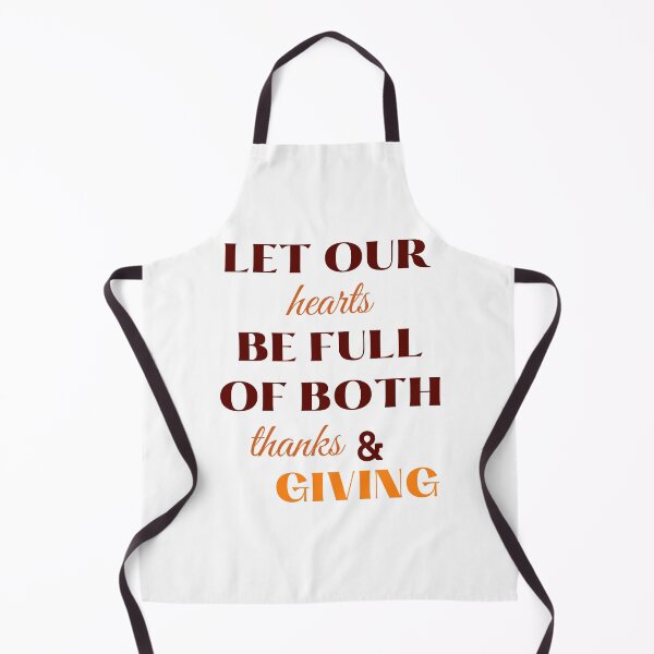 Item preview, Let our hearts be full of both thanks & giving designed and sold by Inspirely.