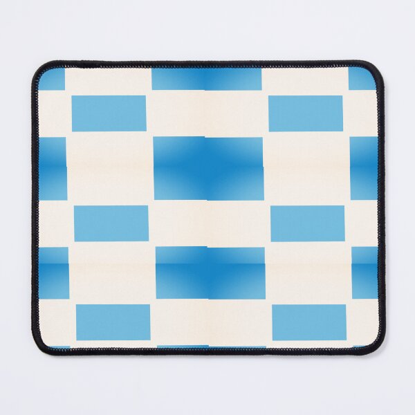 Item preview, Metallic Blue Checkers Pattern designed and sold by awsomepatterns.