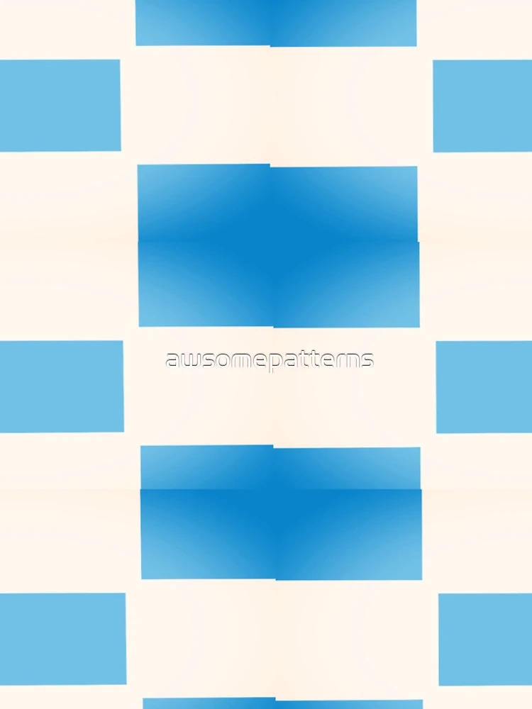 Thumbnail 5 of 5, iPhone Case, Metallic Blue Checkers Pattern designed and sold by awsomepatterns.