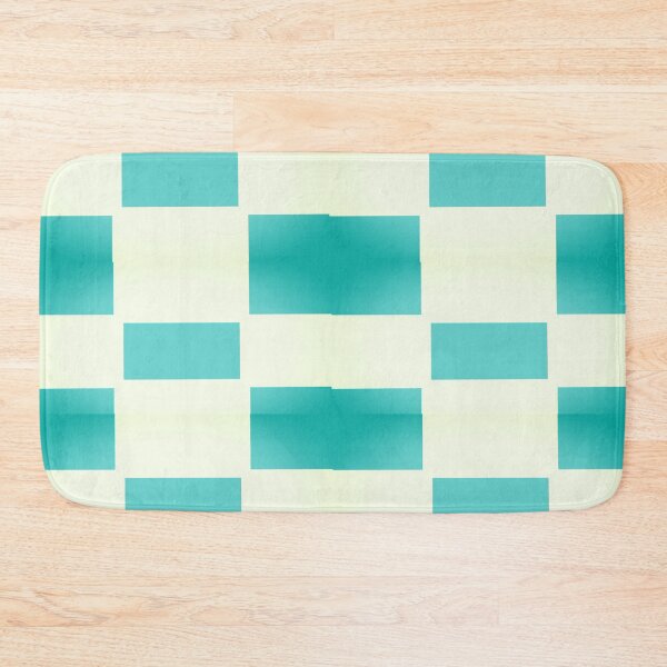 Item preview, Metallic Teal Reversed Checkers Pattern designed and sold by awsomepatterns.