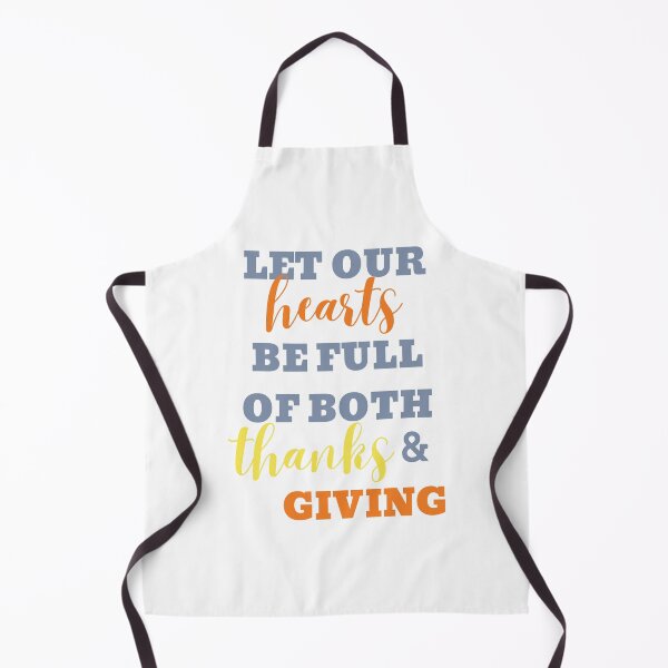 Item preview, Let our hearts be full of both thanks & giving designed and sold by Inspirely.