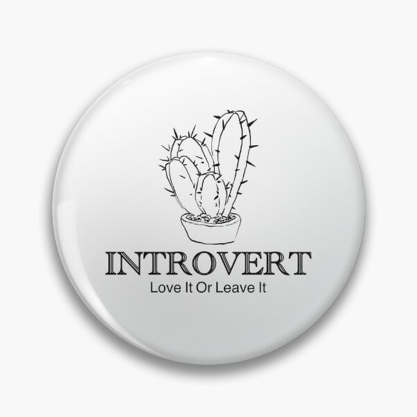 Item preview, Introvert love it or leave it black designed and sold by Fransyn.