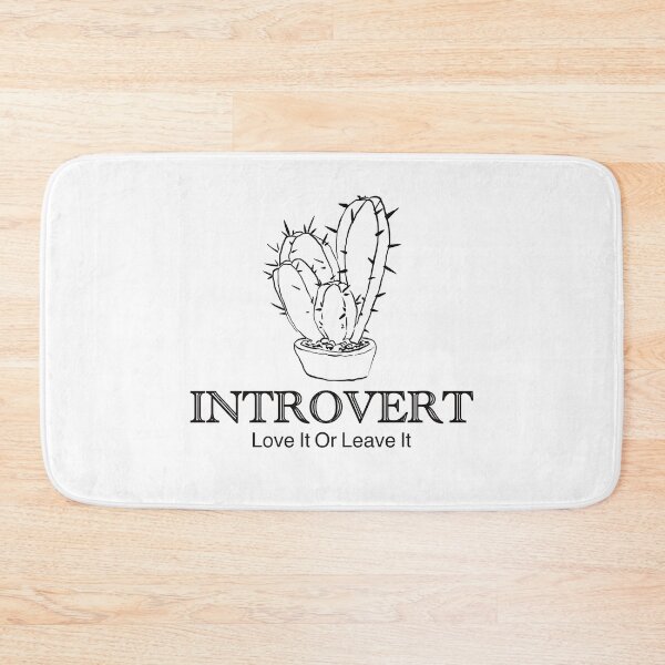 Item preview, Introvert love it or leave it black designed and sold by Fransyn.