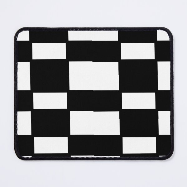 Item preview, Black and White Plain Checkers Pattern designed and sold by awsomepatterns.