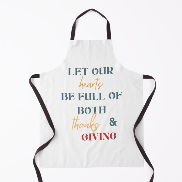 Item preview, Let our hearts be full of both thanks & giving designed and sold by Inspirely.