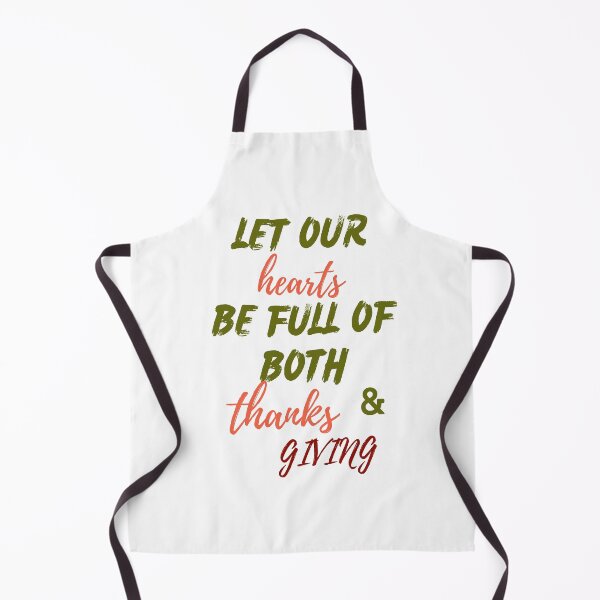 Item preview, Let our hearts be full of both thanks & giving designed and sold by Inspirely.