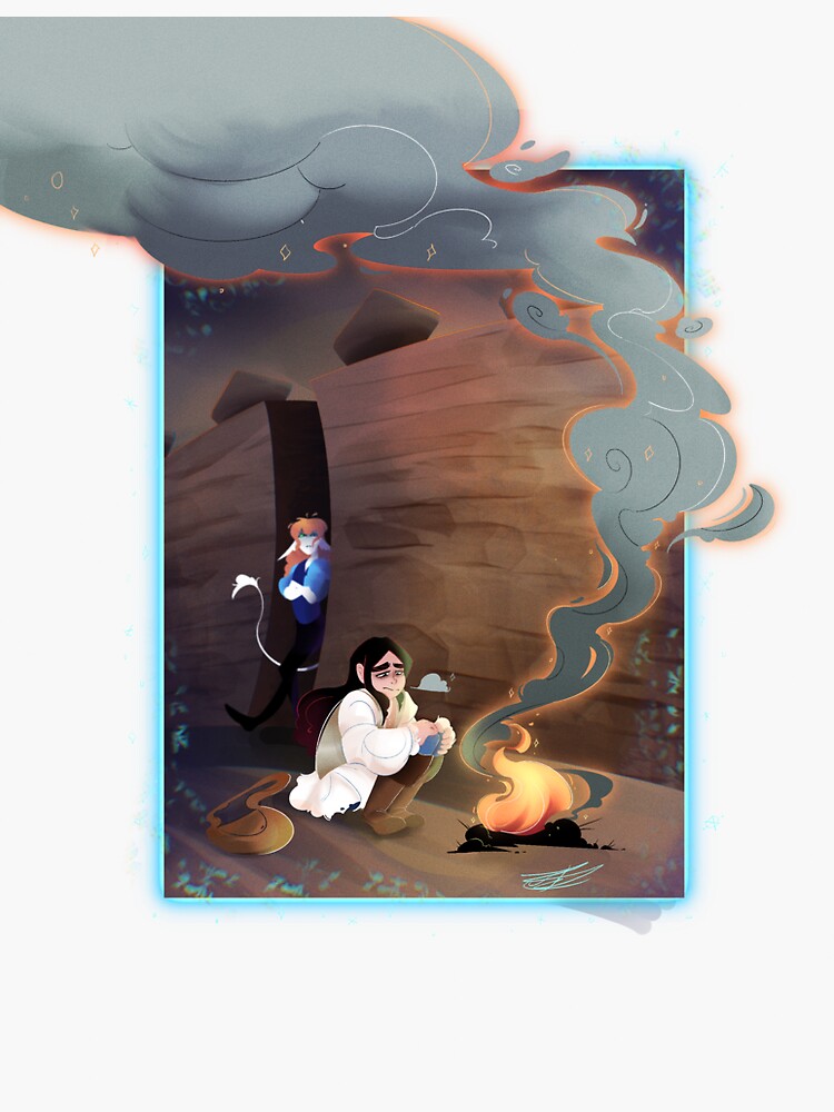 "Chapter 6 cover art" Sticker for Sale by TotallyOttie | Redbubble
