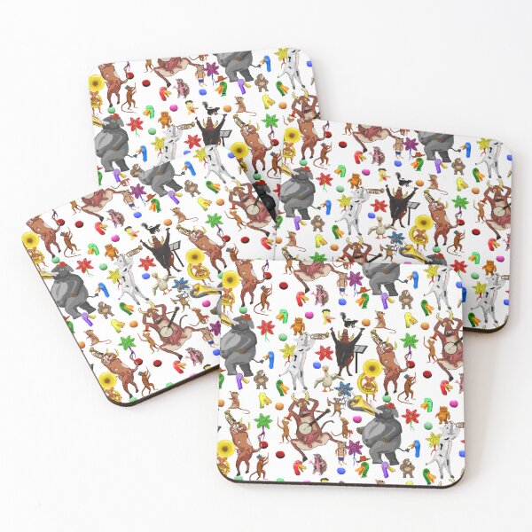 Item preview, Colorful Cartoon Animal Collection designed and sold by VerdeDoodleDuck.