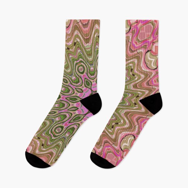 Item preview, Hippie Vibes Kaleidoscope Abstract Radial Symmetry Pattern Boho Aesthetic Art 4 of 12 designed and sold by Beachy.