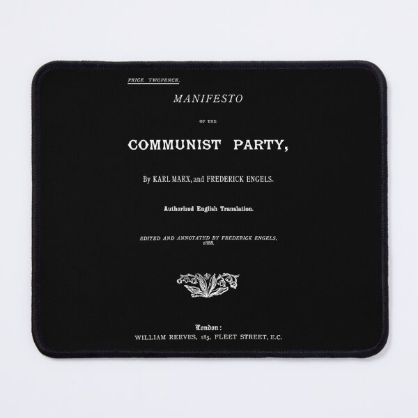 Item preview, Communist Manifesto (1848) by Karl Marx & Friedrich Engels designed and sold by NEVERBOW.