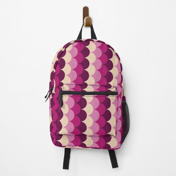 Item preview, Orchid & Fuchsia Sideways Stacked Circle Pattern designed and sold by santafespud.