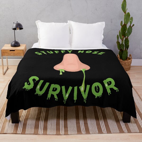 Item preview, Stuffy Nose Survivor Funny Women Man Kid Winter Cold Time designed and sold by ryboxxdesign.