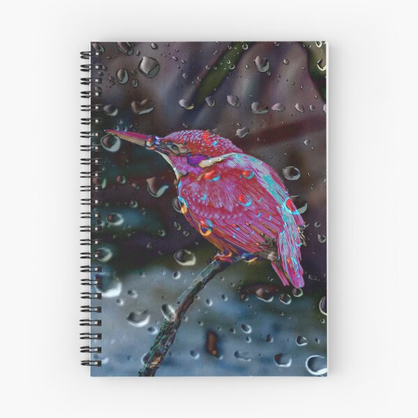 Item preview, Raindrops - Kingfisher designed and sold by Alius Imago.
