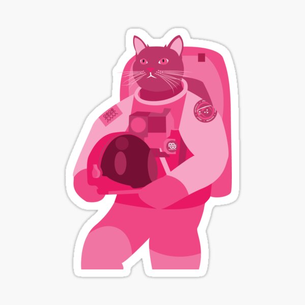 MeshMinds Astrocat - Briefing Sticker