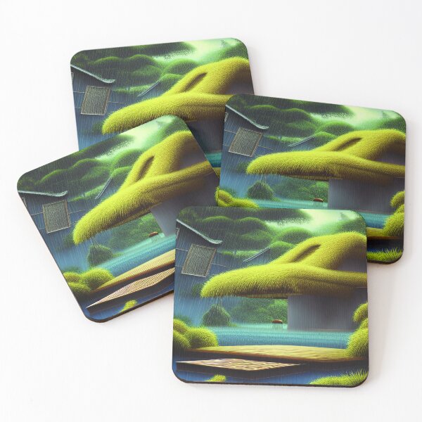 Item preview, Magical Cottage In a Greenary Landscape, Beautiful Nature designed and sold by NatureFood.
