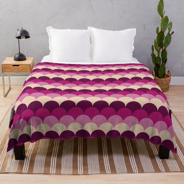 Item preview, Orchid & Fuchsia Stacked Circle Pattern designed and sold by santafespud.