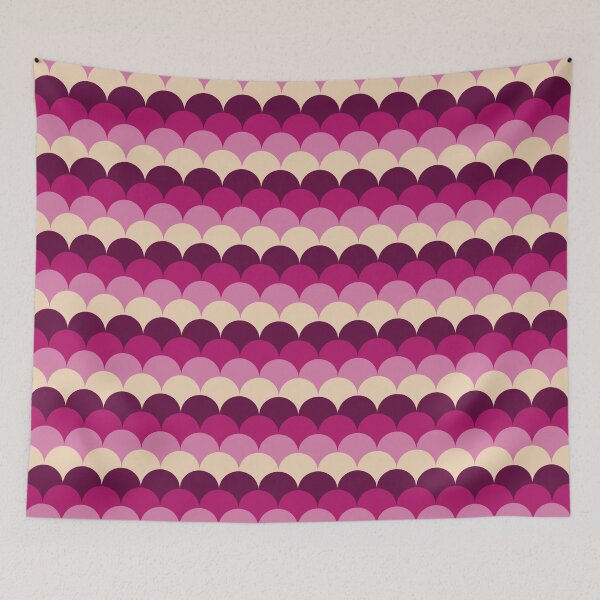 Item preview, Orchid & Fuchsia Stacked Circle Pattern designed and sold by santafespud.