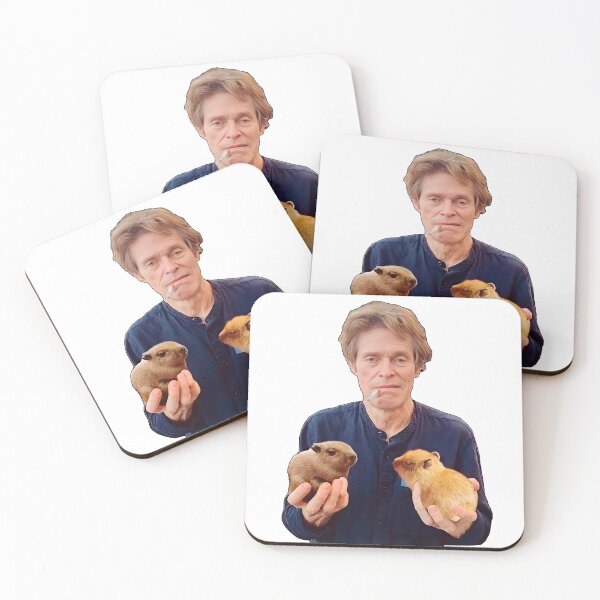 Item preview, William Dafoe with capybaras designed and sold by Frogus.