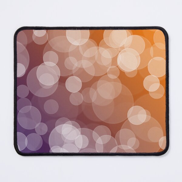 Item preview, Orange & Purple Bokeh - Bubble Design designed and sold by gjsart.