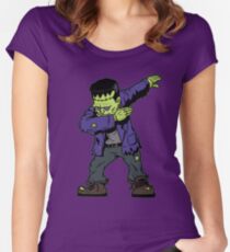 Dabbing Frankenstein Fitted Scoop T-Shirt