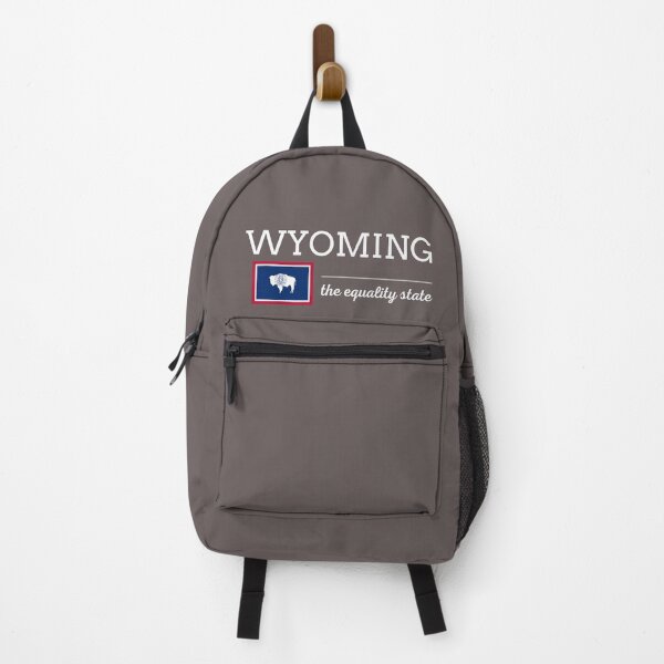 Item preview, WYOMING State with Flag designed and sold by philevera.