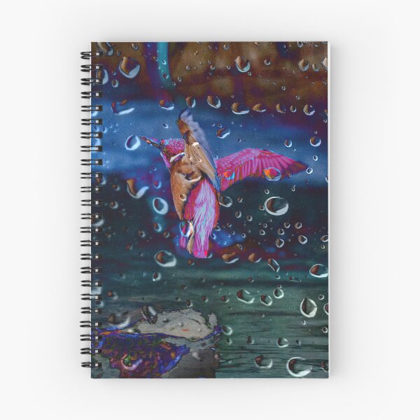 Item preview, Raindrops - Kingfisher in Flight designed and sold by Alius Imago.