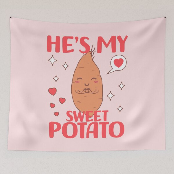 Item preview, He's My Sweet Potato - Yes I Yam - Cute Thanksgiving Couples Matching designed and sold by ttttee.