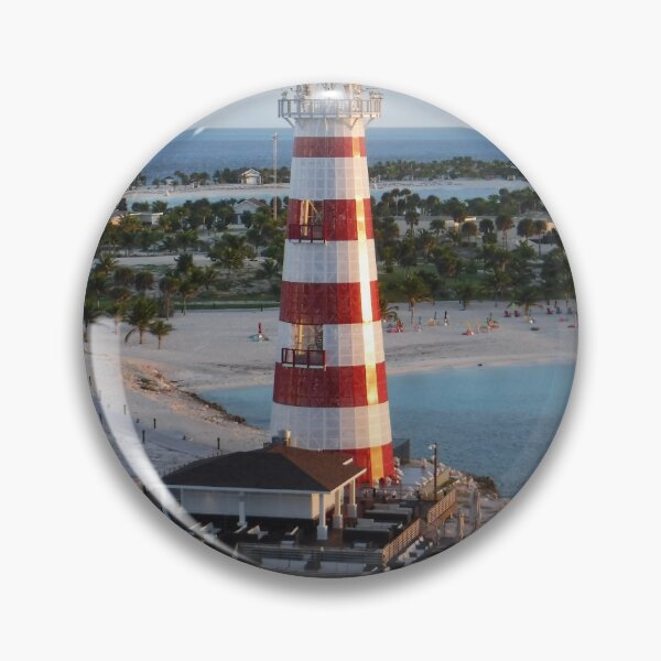 Item preview, Red and White Lighthouse designed and sold by GloriaGranat.
