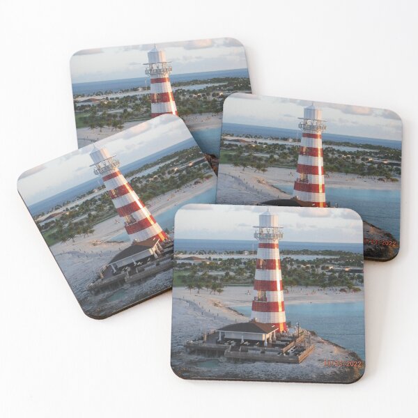 Item preview, Red and White Lighthouse designed and sold by GloriaGranat.