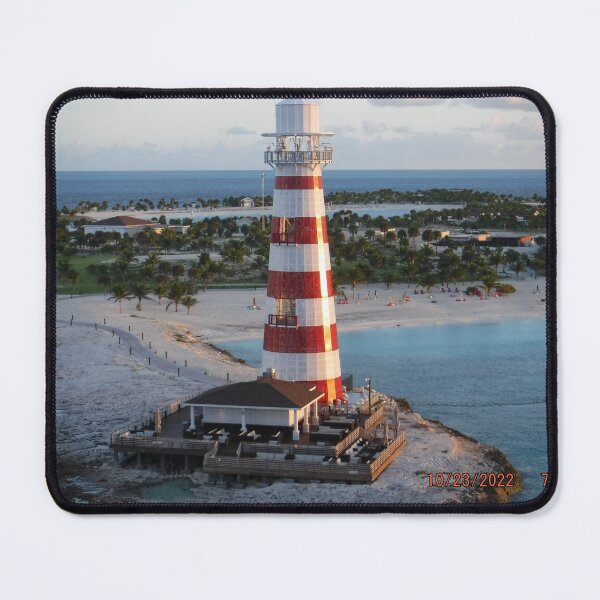 Item preview, Red and White Lighthouse designed and sold by GloriaGranat.
