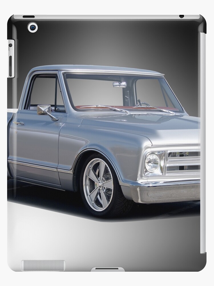 Funda y vinilo para iPad «1969 Chevrolet C10 Custom Pickup 'Studio' 1» de  DaveKoontz | Redbubble