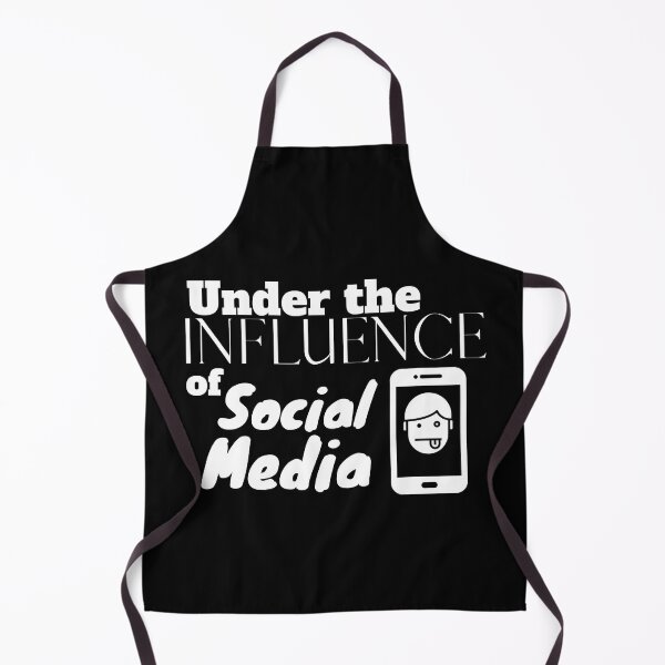 Item preview, Under the Influence of Social Media designed and sold by It's On Backwards.